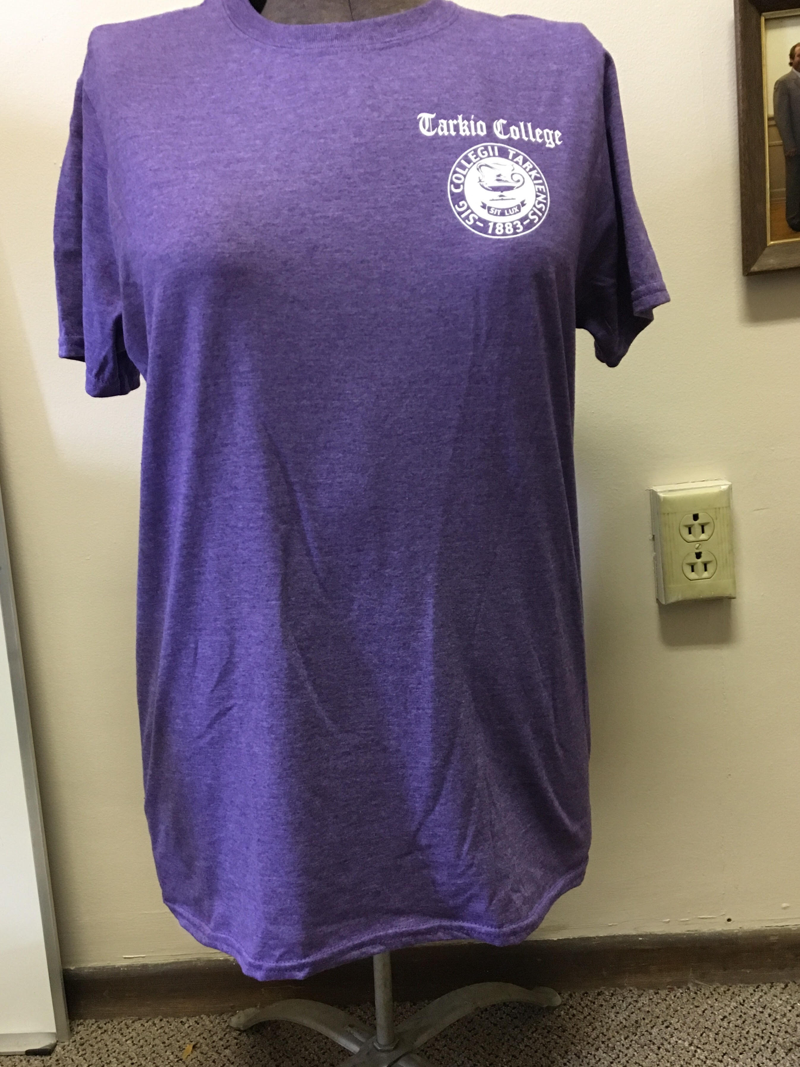 Heather purple T-shirt